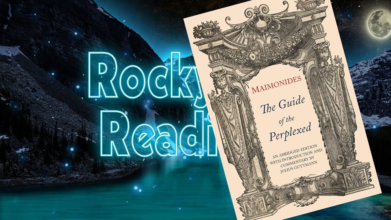 The Guide For the Perplexed- RAMBAM- Day 1