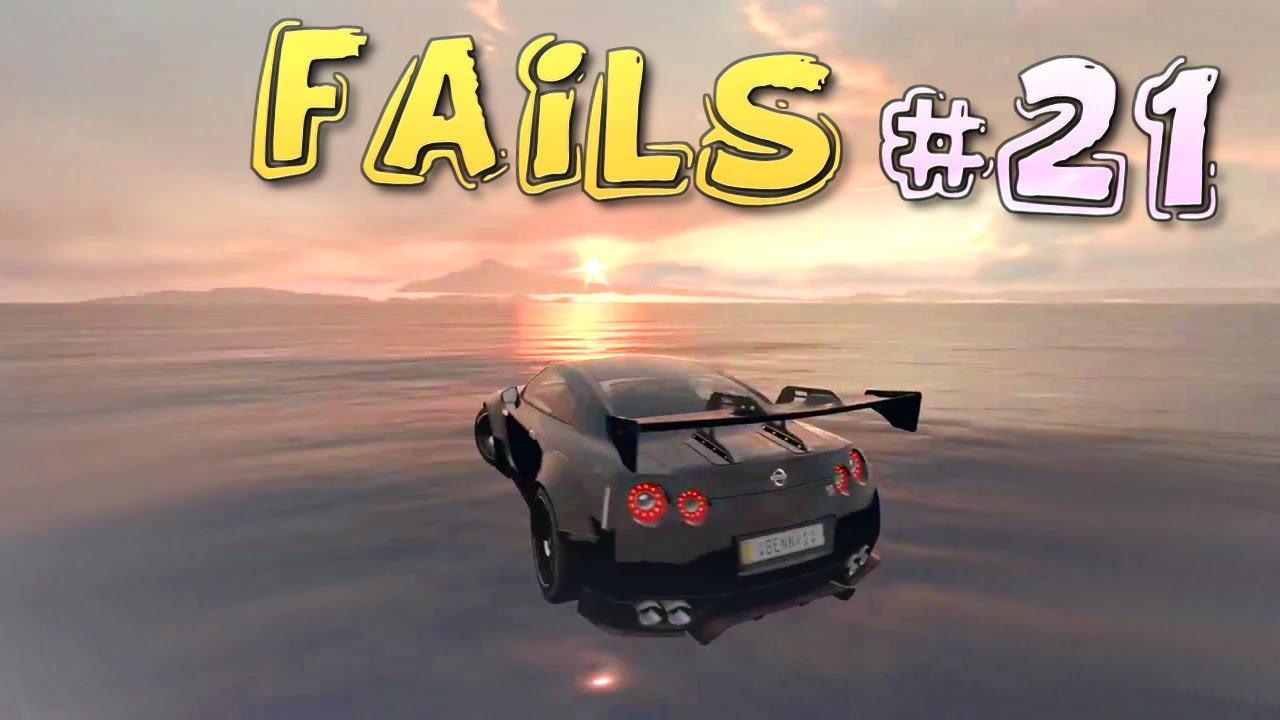 Racing Games FAILS Compilation #21