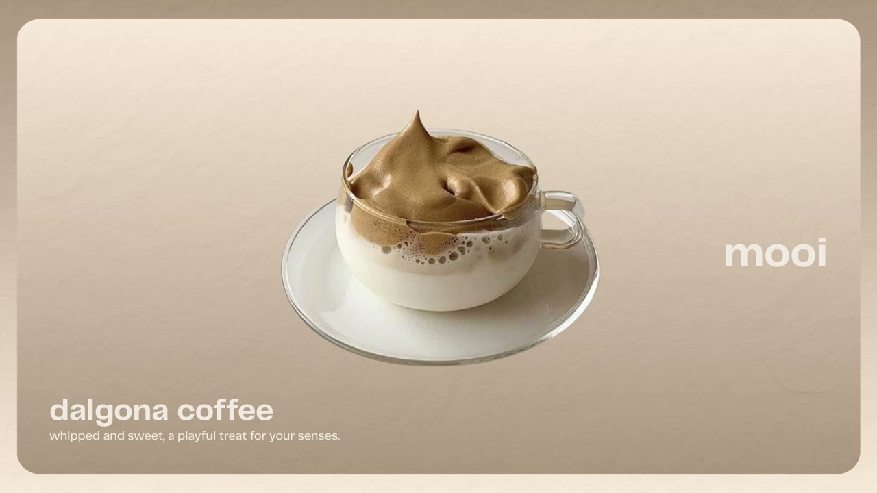 dalgona coffee