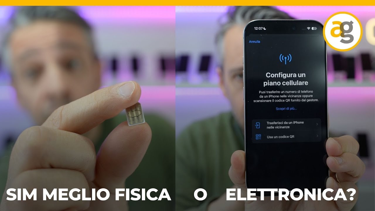 SIM ELETTRONICA o FISICA? PRO e CONTRO | Quale USO IO?