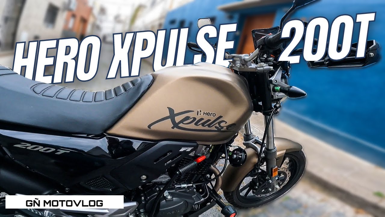 NUEVA Hero XPulse 200T | PRUEBA DE MANEJO y PRIMERAS IMPRESIONES | REVIEW G&Ntilde; MOTOVLOG ARGENTINA