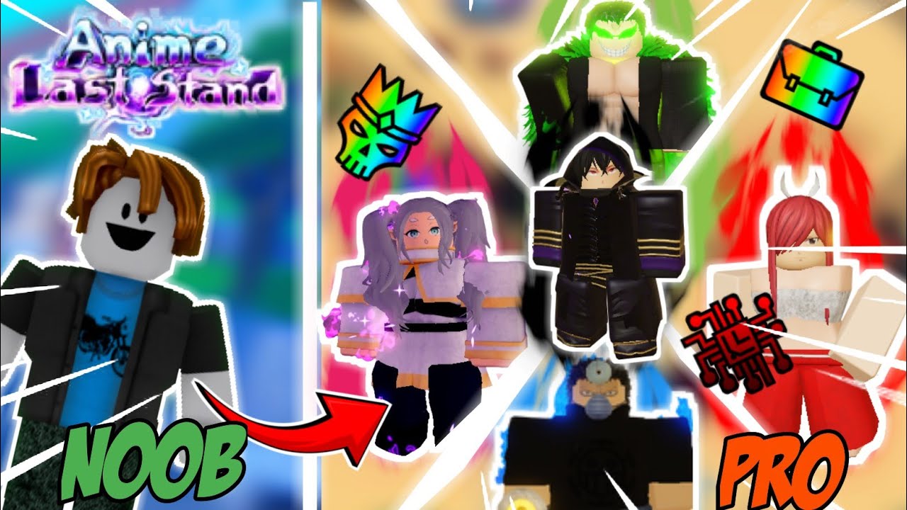 NOOB TO PRO PART 2 IN ANIME LAST STAND !! - ROBLOX