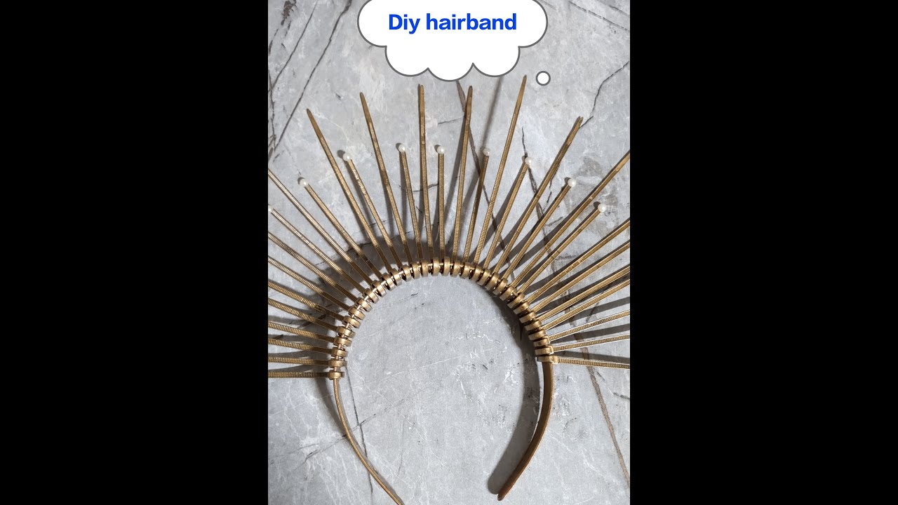 DIY Cable Tie Hairband | Crafting Ideas