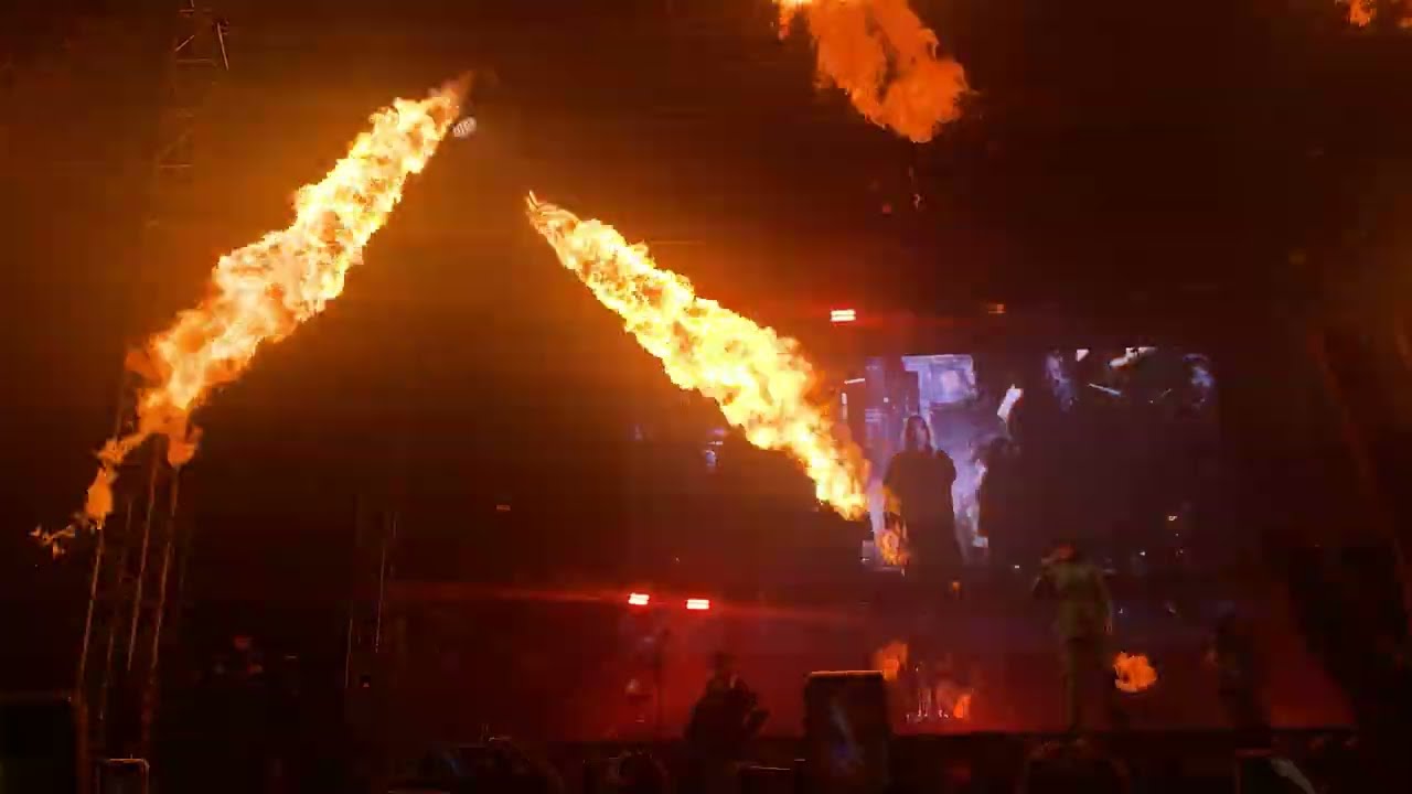 Falling in Reverse - Watch The World Burn - Live, México, 2024 4K 60 fps