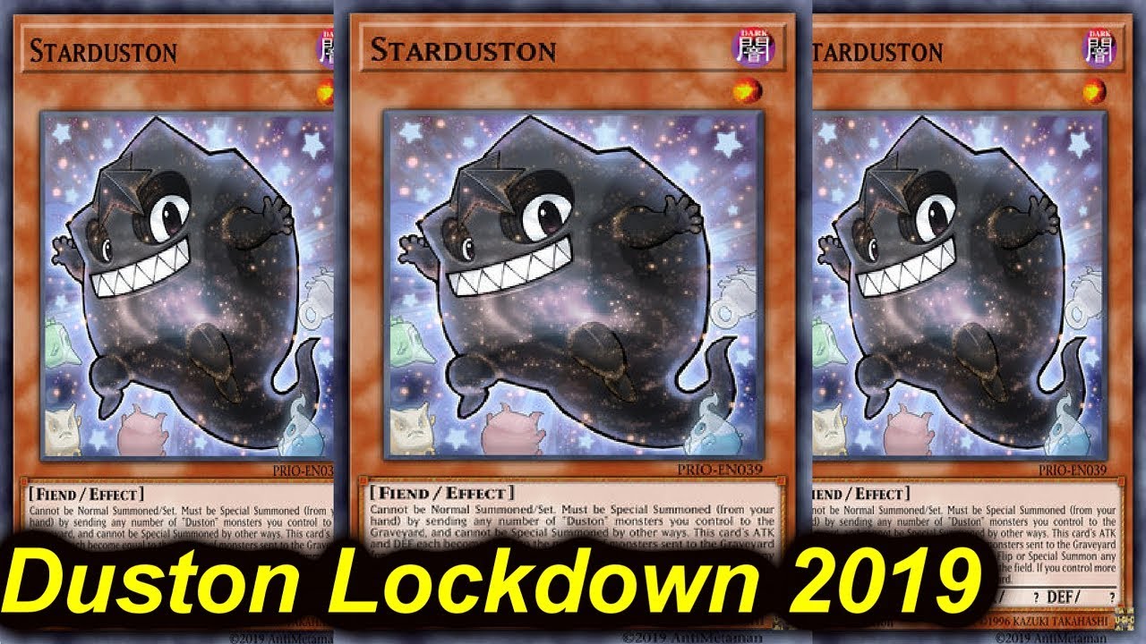 【YGOPRO】DUSTON LOCKDOWN DECK 2019