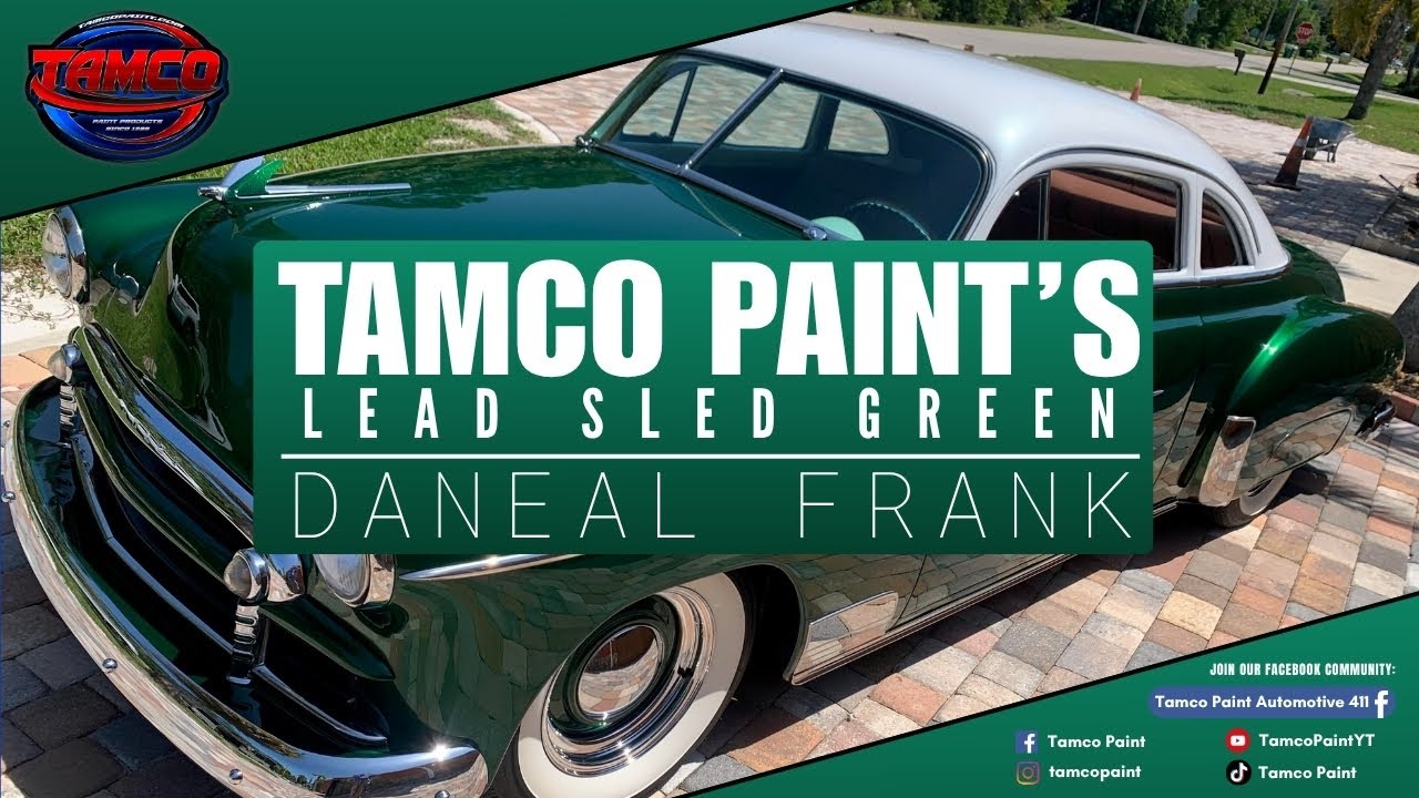 Tamco Paint's Custom Color - Lead Sled Green painted by Daneal Frank