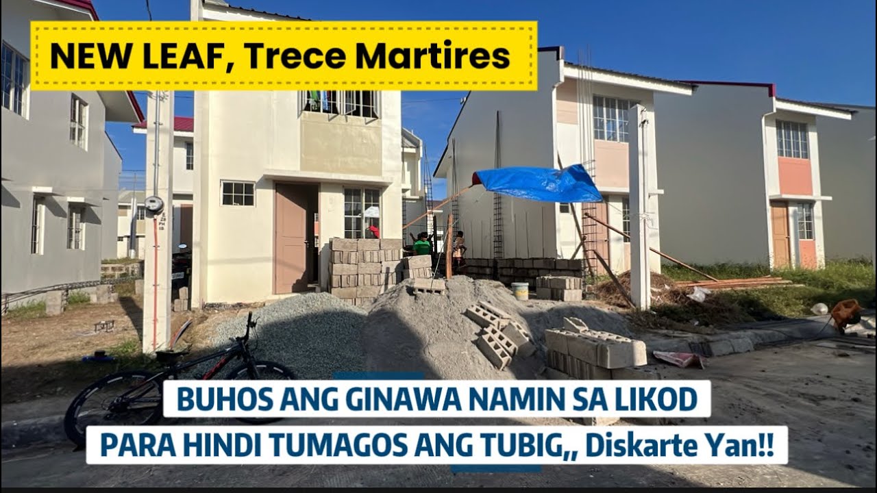 NEW LEAF Trece Martires, Update! BUHOS ANG GINAWA NAMIN SA BACK EXTENSION 