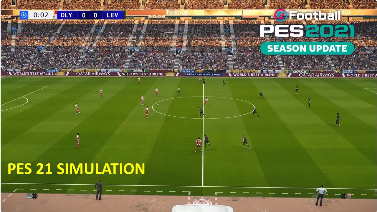 Olympiacos v Leverkusen | UEFA Champions League 2025/26 | Video Simulation Gameplay