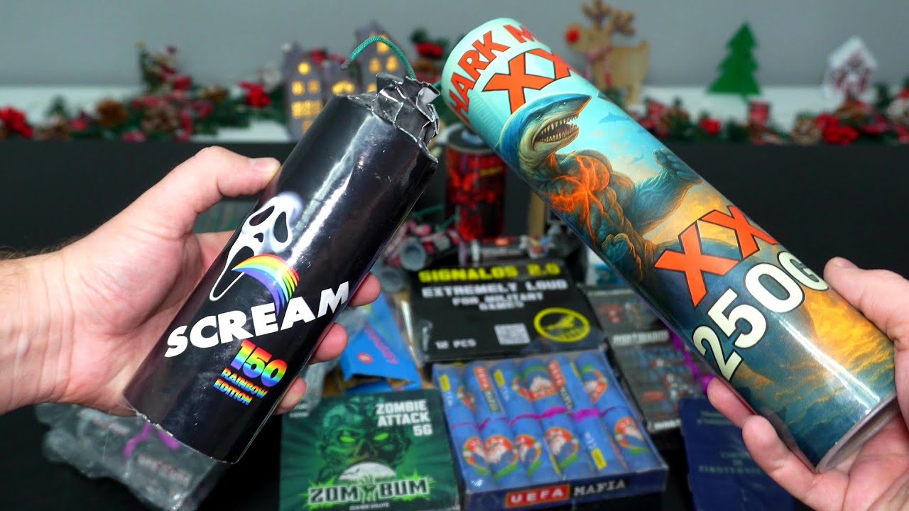 MEGA COLECTIE DE PETARDE SI ARTIFICII RARE ❗UNBOXING FIRECRACKERS 2025-2026 💣🎆 , POLENBÖLLER 🧨