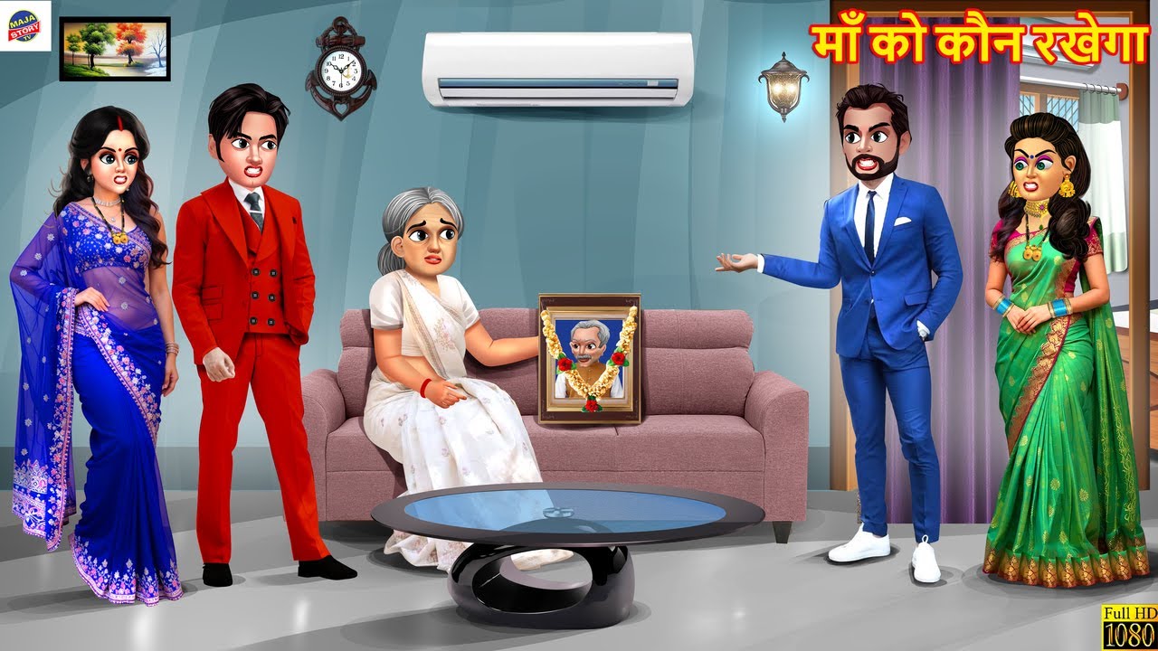 माँ को कौन रखेगा | Maa Ko Kaun Rakhega | Saas Bahu | Hindi Kahani | Kahani | Hindi Cartoon | Stories