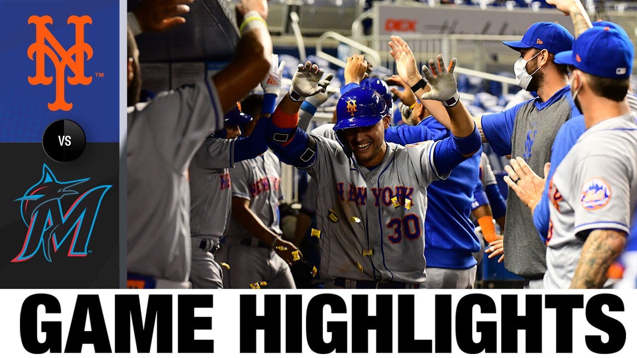 Michael Conforto's go-ahead homer wins it for Mets | Mets-Marlins Game Highlights 8/19/20