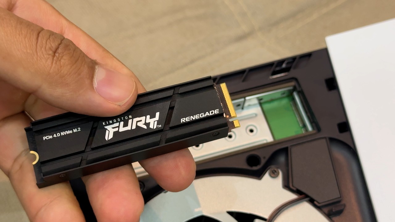 O MELHOR UPGRADE para o PS5 SLIM! Kingston Fury Renegade 1TB