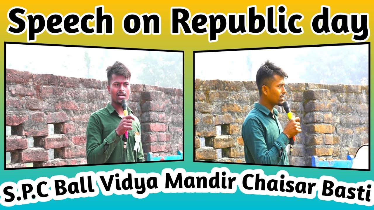 Republic Day Speech in Hindi ! “Ganatantra Diwas Par Bhashan ! 26 january bhasan 