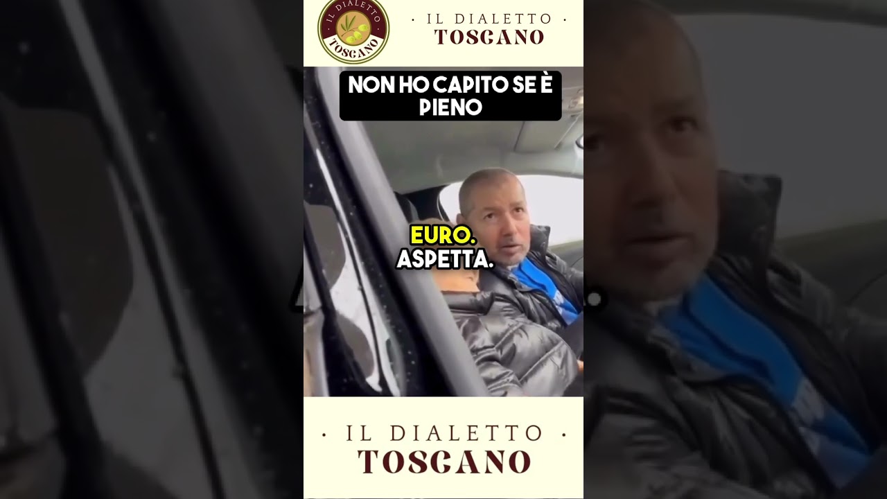 Un pieno da 14 euro e il povero benzinaio che cerca solo di sopravvivere #dialettotoscano #toscana
