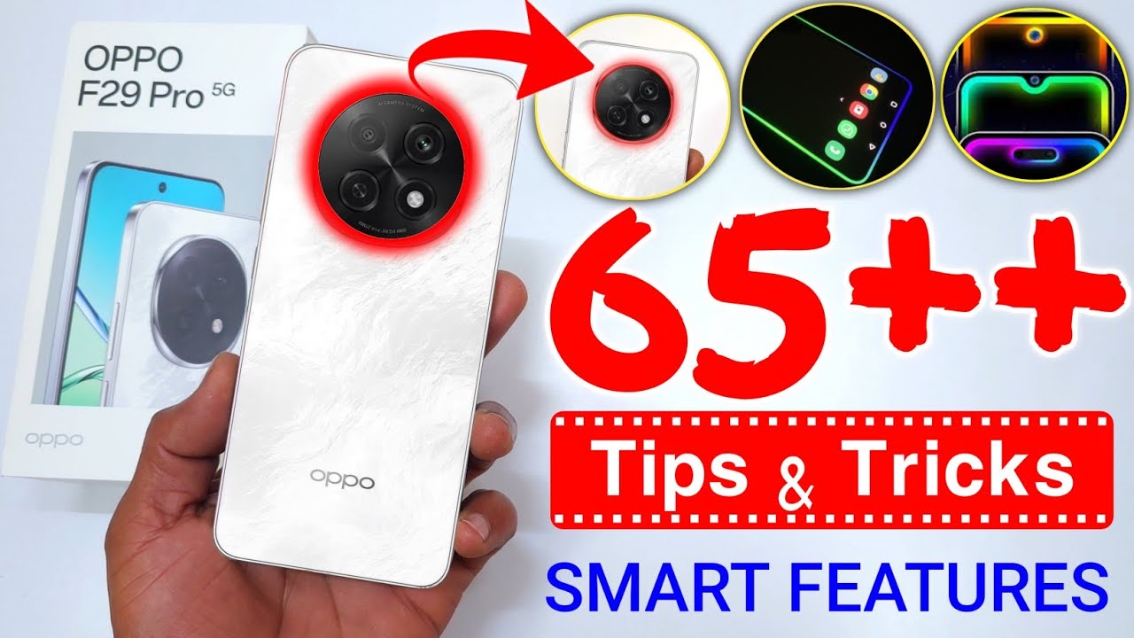Oppo F29 Pro 5G Tips and Tricks In Hindi | Oppo F29 Pro Hidden Features | Top 65+