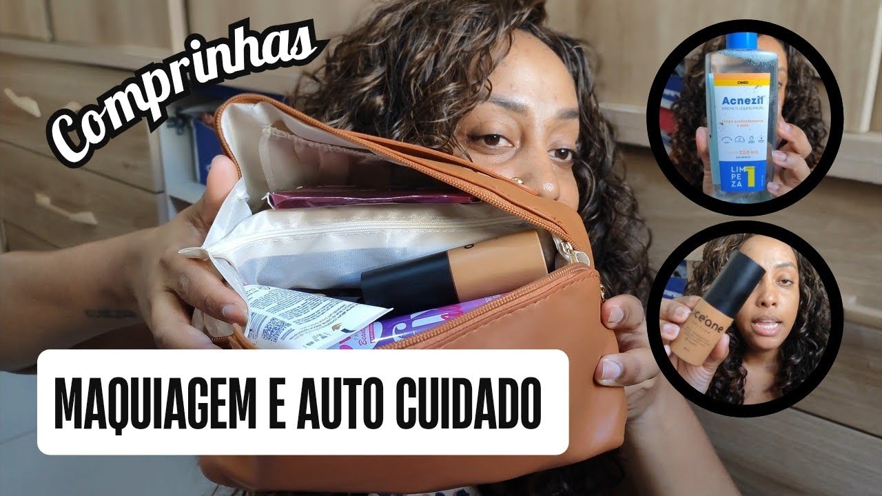 Gastei mais de 500 reais em maquiagem e Skin Care!😲😍