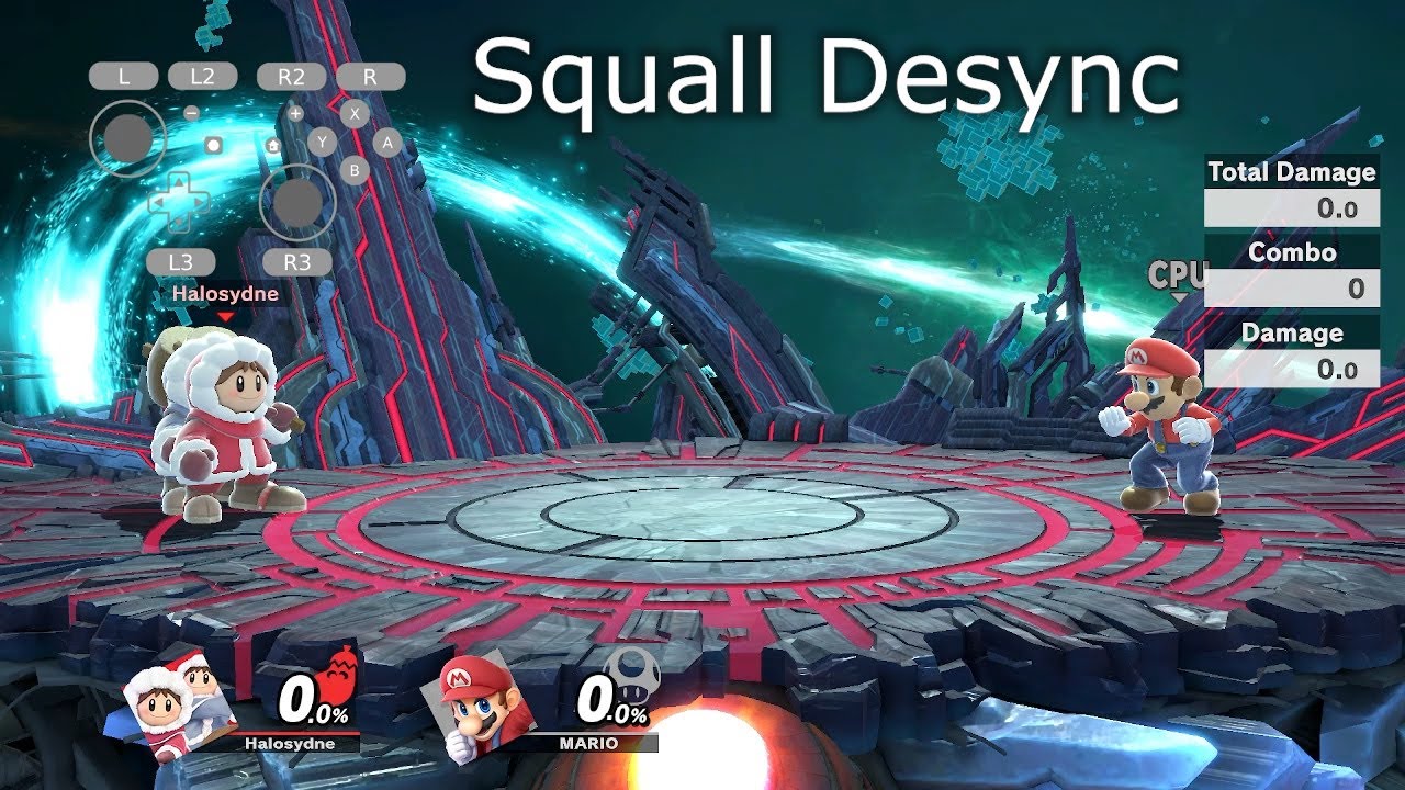 Squall Desync: SSBU Ice Climbers Tech Showcase