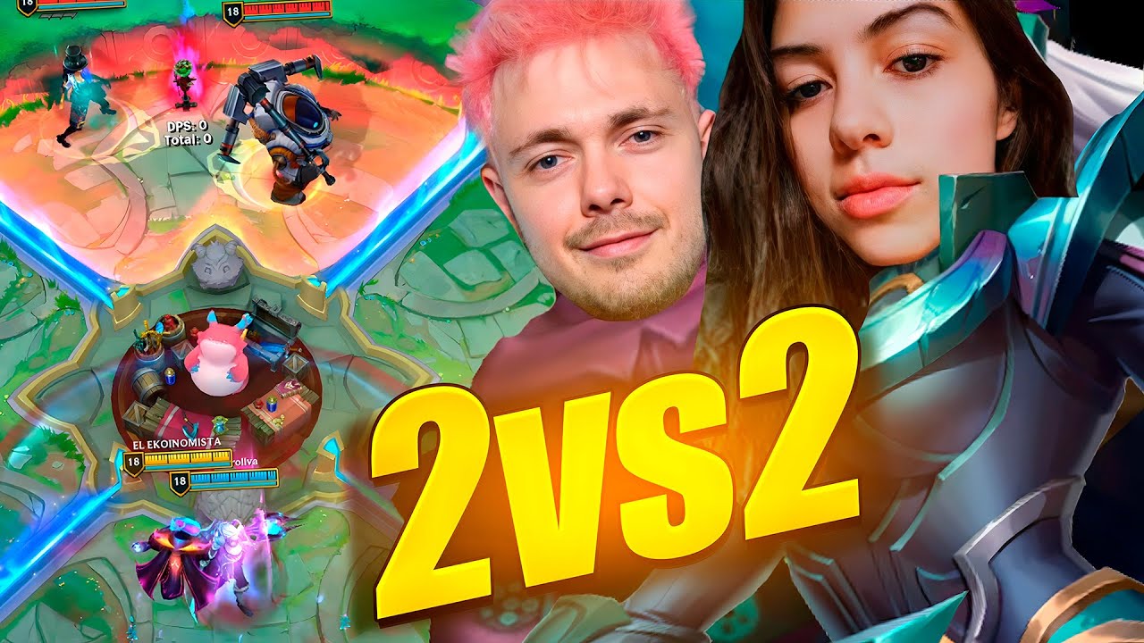 😱 PRIMERA VEZ EN 2VS2 CON ANDREA ¡NUEVO MODO DE JUEGO EN LOL!  | Road to Gladiator #1