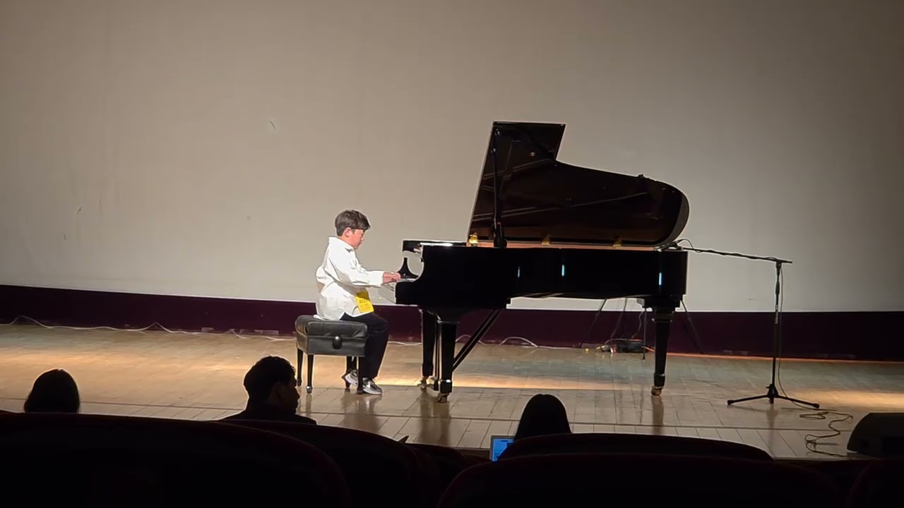 주한검(안심초3)드림대상:전국학생피아노콩쿠르(ClementiSonatine Op.36 No.5  3rd)