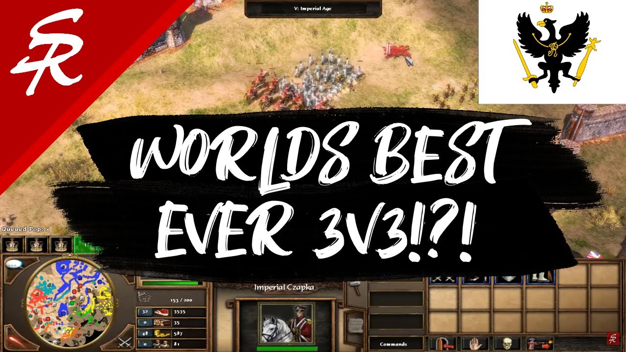 World's BEST EVER 3v3!?! Age of Empires III