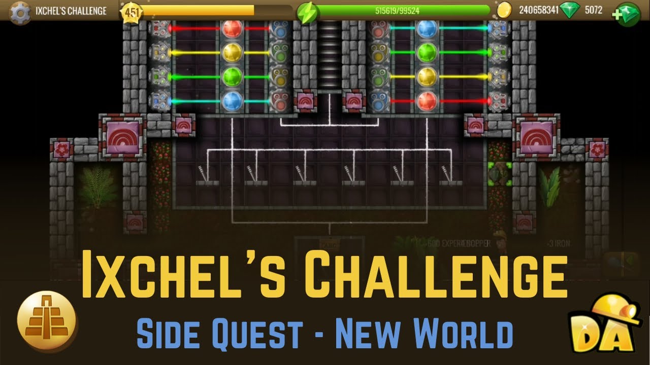 Ixchel's Challenge - New World Side Quest - Diggy's Adventure