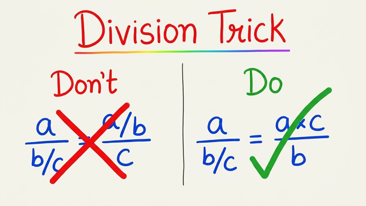 Division tricks you must know