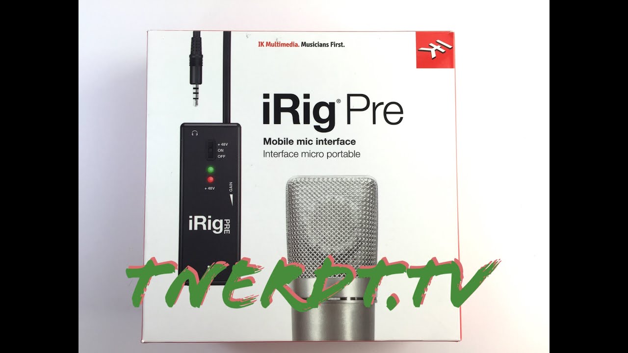 iRig Pre Setup and Review