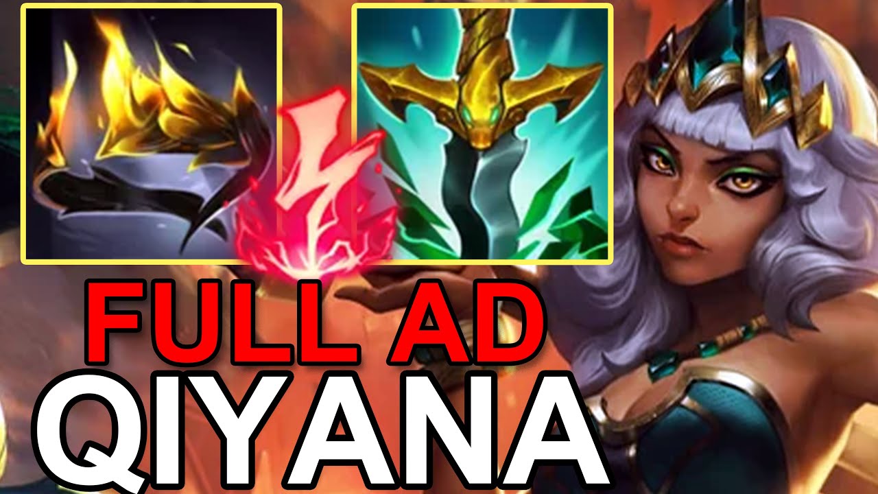 LOL Challenger CN Best Qiyana - Full AD Qiyana vs Yone D1 - Beifeng Rank1 Qiyana Gameplay