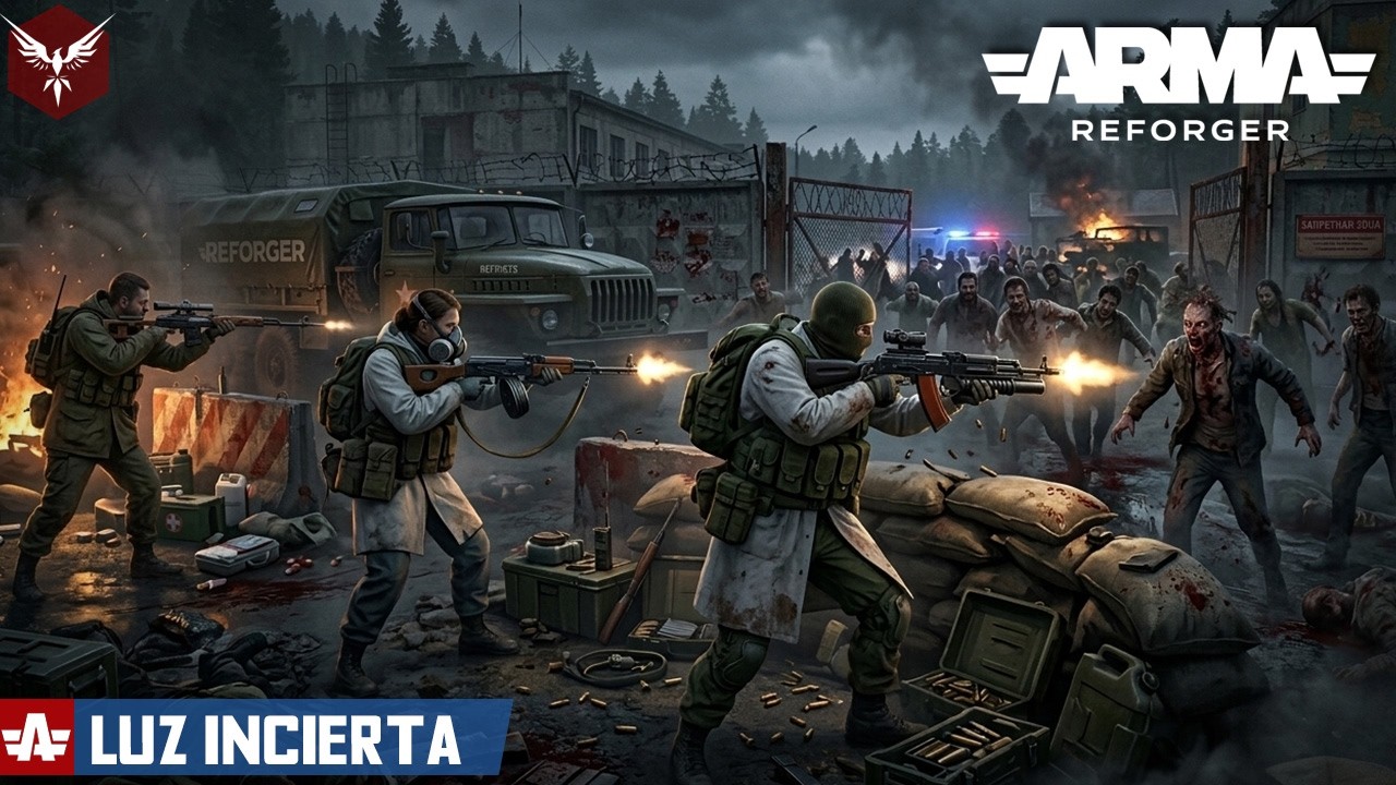 ArmA REFORGER | TERROR | LUZ INCIERTA | Gameplay Español 4K #armareforger