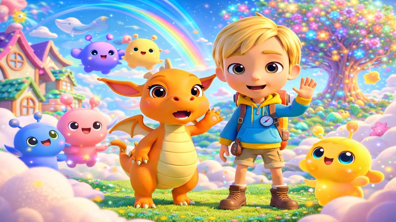 Kai and Zippy Discover the Dream World 🌈 3D Animated Kids Adventure About Imagination