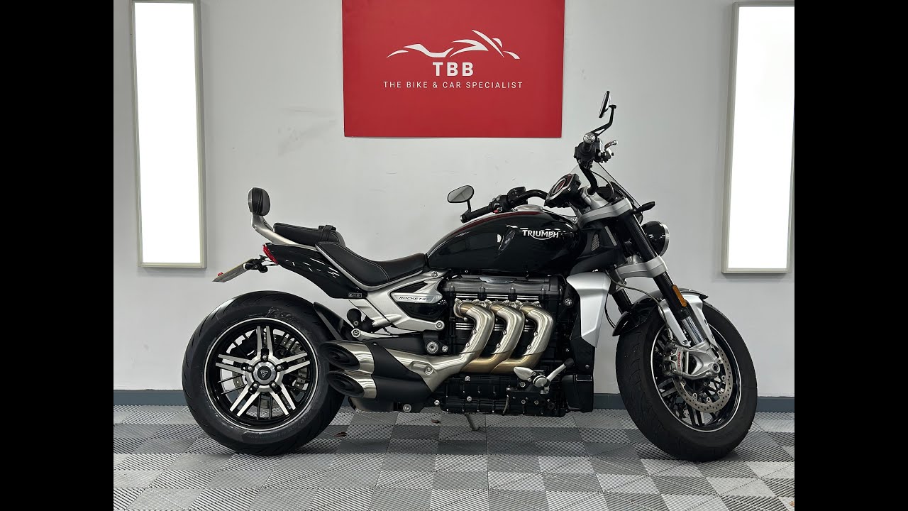 Triumph Rocket 3 GT 2020, пробег 6500 миль