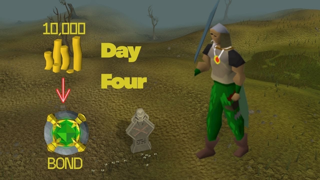 RISK FIGHTS BEGIN! 10k to Bond through Pking on a F2P pure! [Series - Day 4]