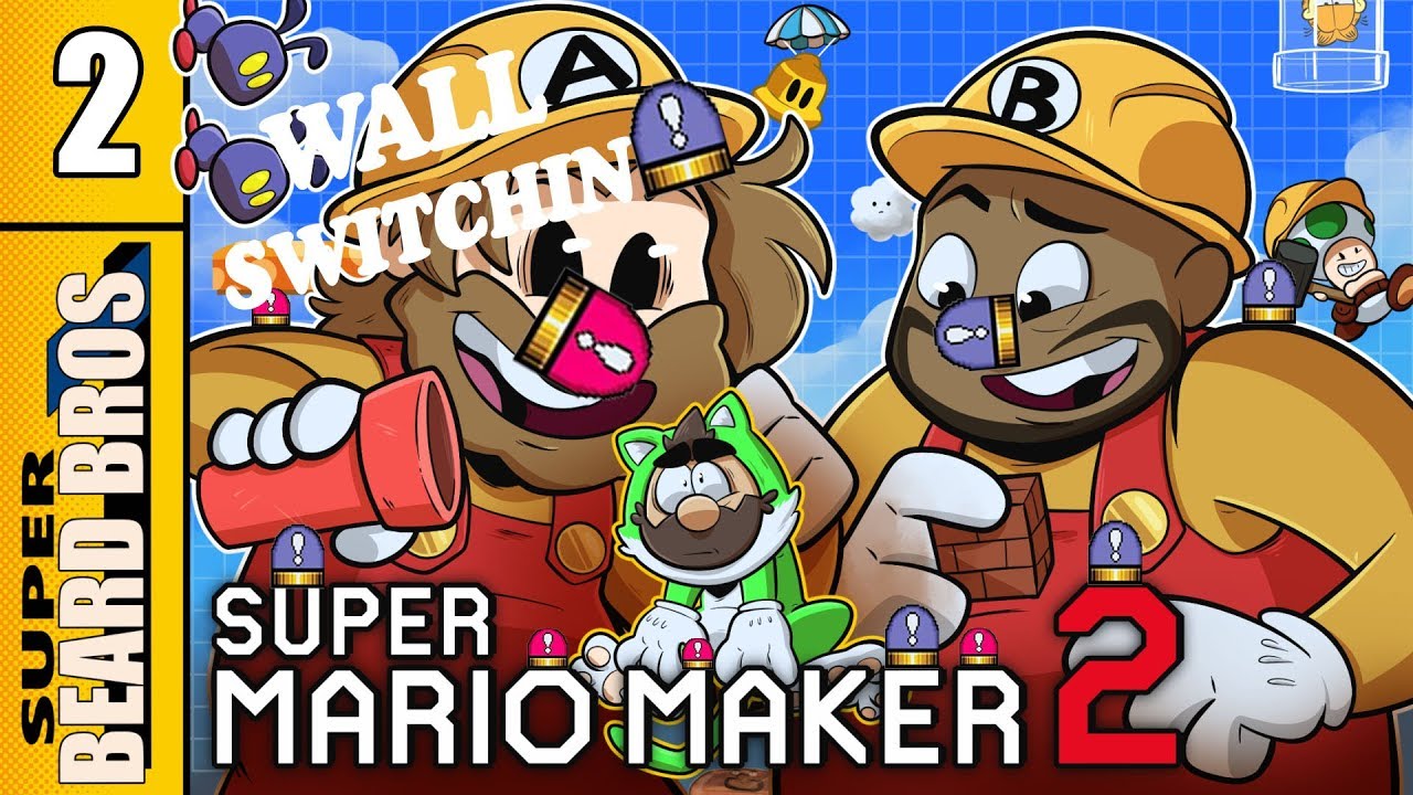 Tropical Skittles | Wall Switchin' 2 | Mario Maker 2 | Super Beard Bros.