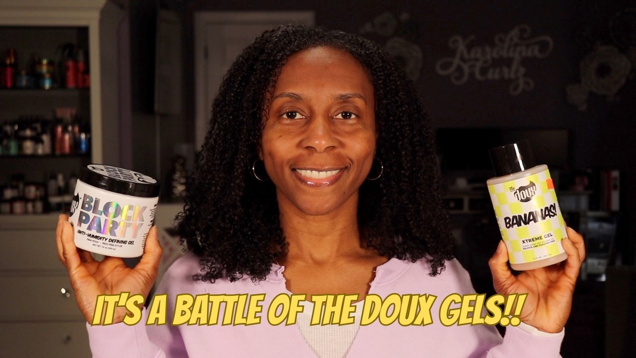 The Doux's Block Party Gel vs. Bananas Extreme Hold Gel! Which Gel Won The Battle??