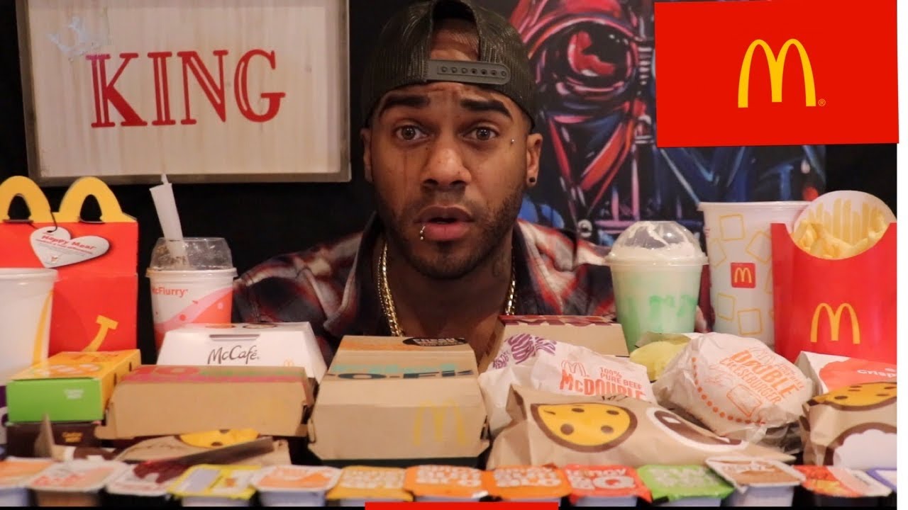 The McDonalds Full Menu Eating Challenge (10,000+ cals)