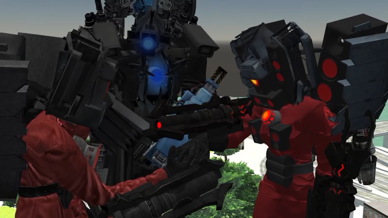 Titan Speakerman Marries Titan Speakerwoman
