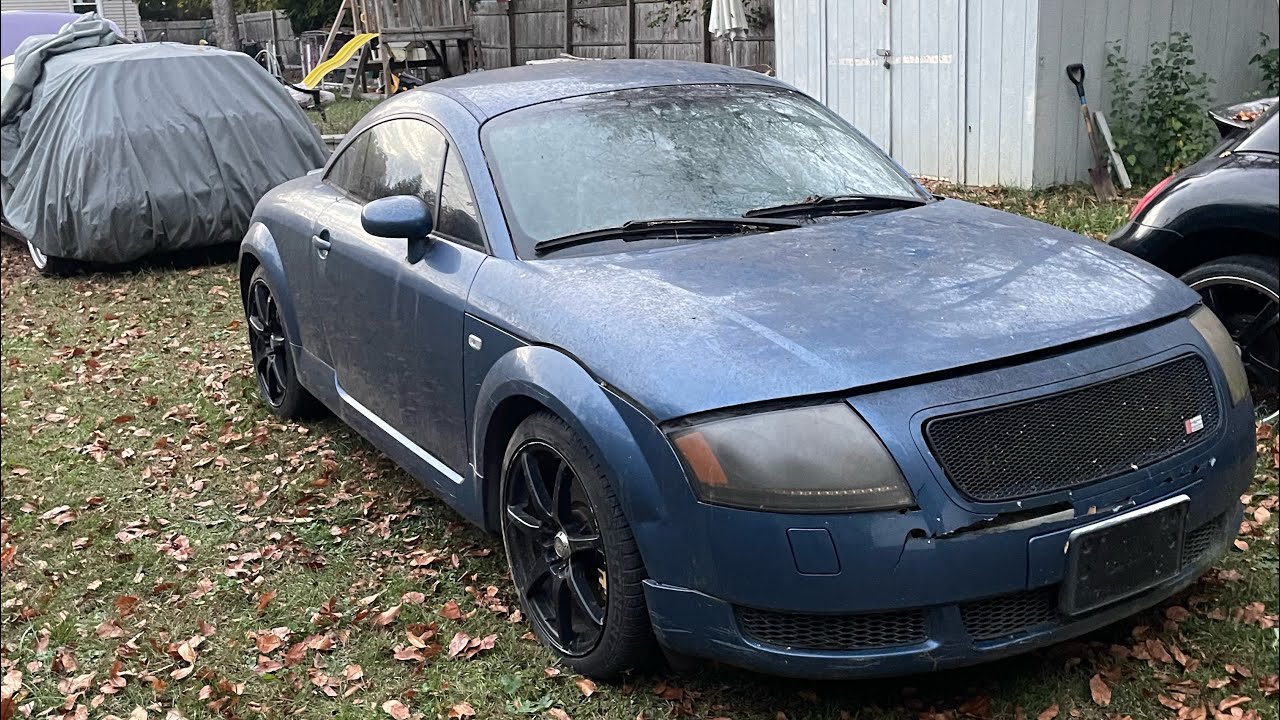 Audi tt 2001 225 abandoned rescued walk around Halloween special!