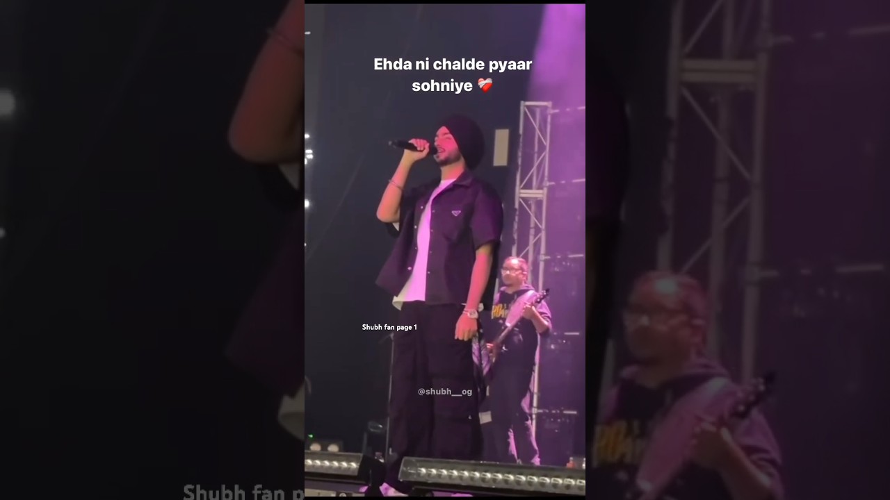 Shubh Melbourne concert ll shubh live in melbourne shubh new song #shubh #nolove @SHUBHWORLDWIDE