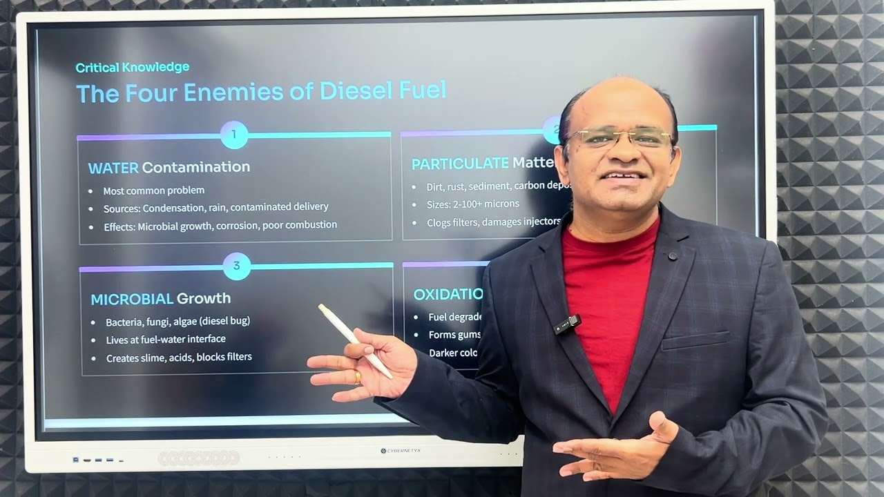 4 Enemies of Diesel Fuel | What Destroys DG Performance & Injectors