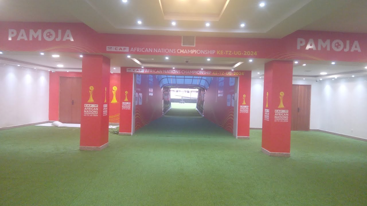 Exclusive Tour of VIP /VvIP  Section & Branding at Kasarani Stadium