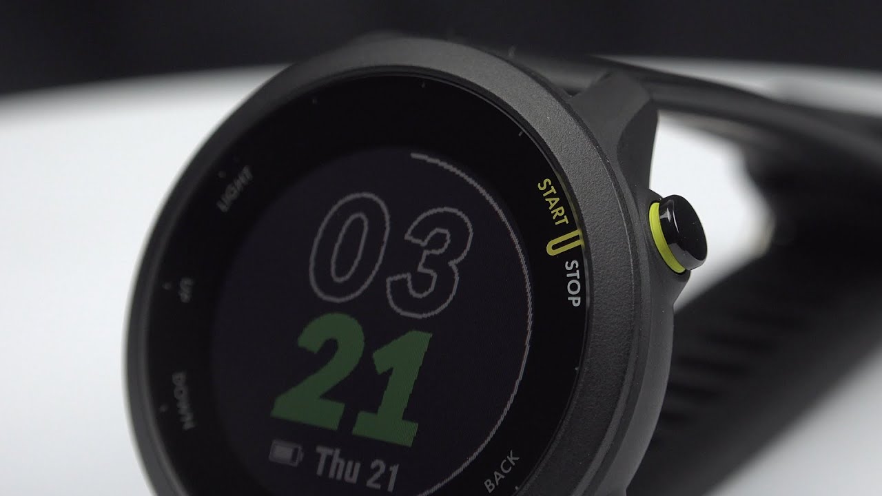 Unboxing Garmin Forerunner 55 Watch