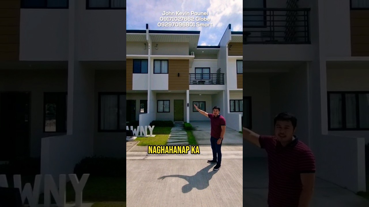 The Hauslands Mabalacat . tawny model unit . house and lot for sale pampanha