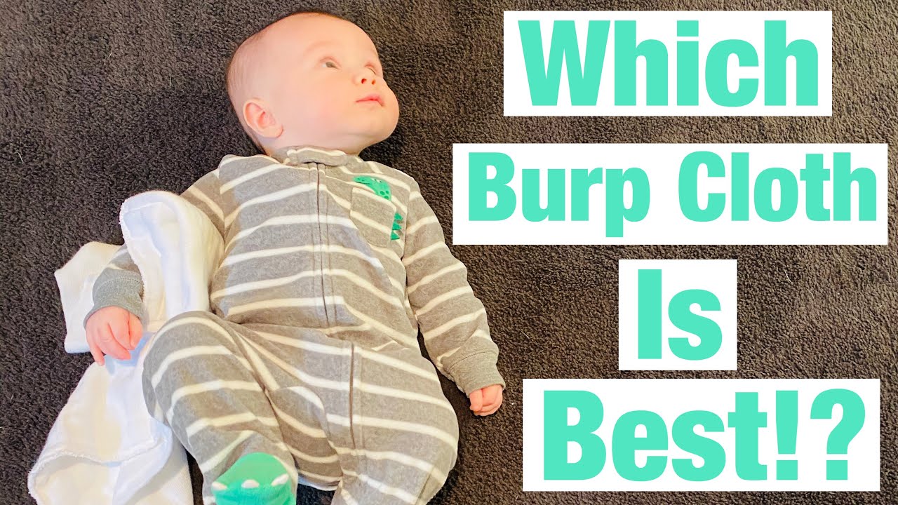 Baby Ronan’s favorite burp cloths.