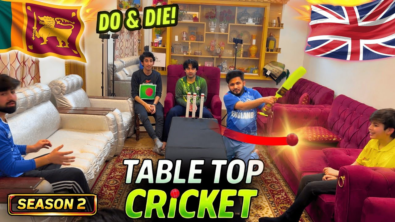 Sri Lanka One Step from Elimination | England’s Explosive Start | Eng vs SL – Table Top Cricket S2