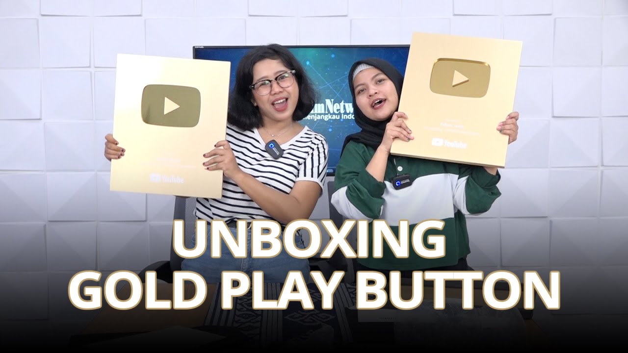 GOLD PLAY BUTTON, 1 Juta Subscriber Harian Surya dan Tribun Jatim