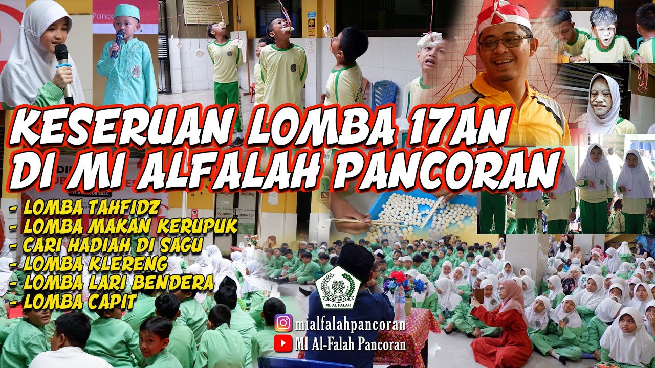 KESERUAN LOMBA 17 AGUSTUS 45 DI MI ALFALAH PANCORAN | 2023