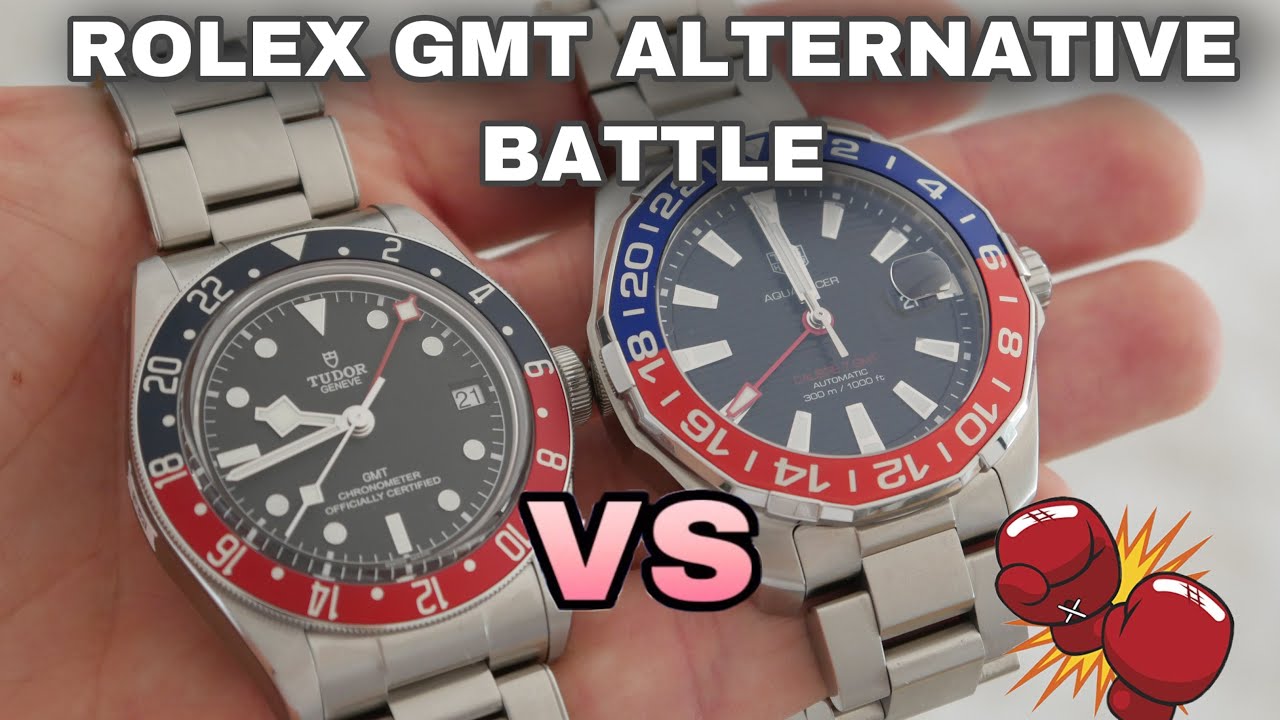 ROLEX ALTERNATIVEN / TUDOR GMT VS. TAG HEUER GMT BATTLE