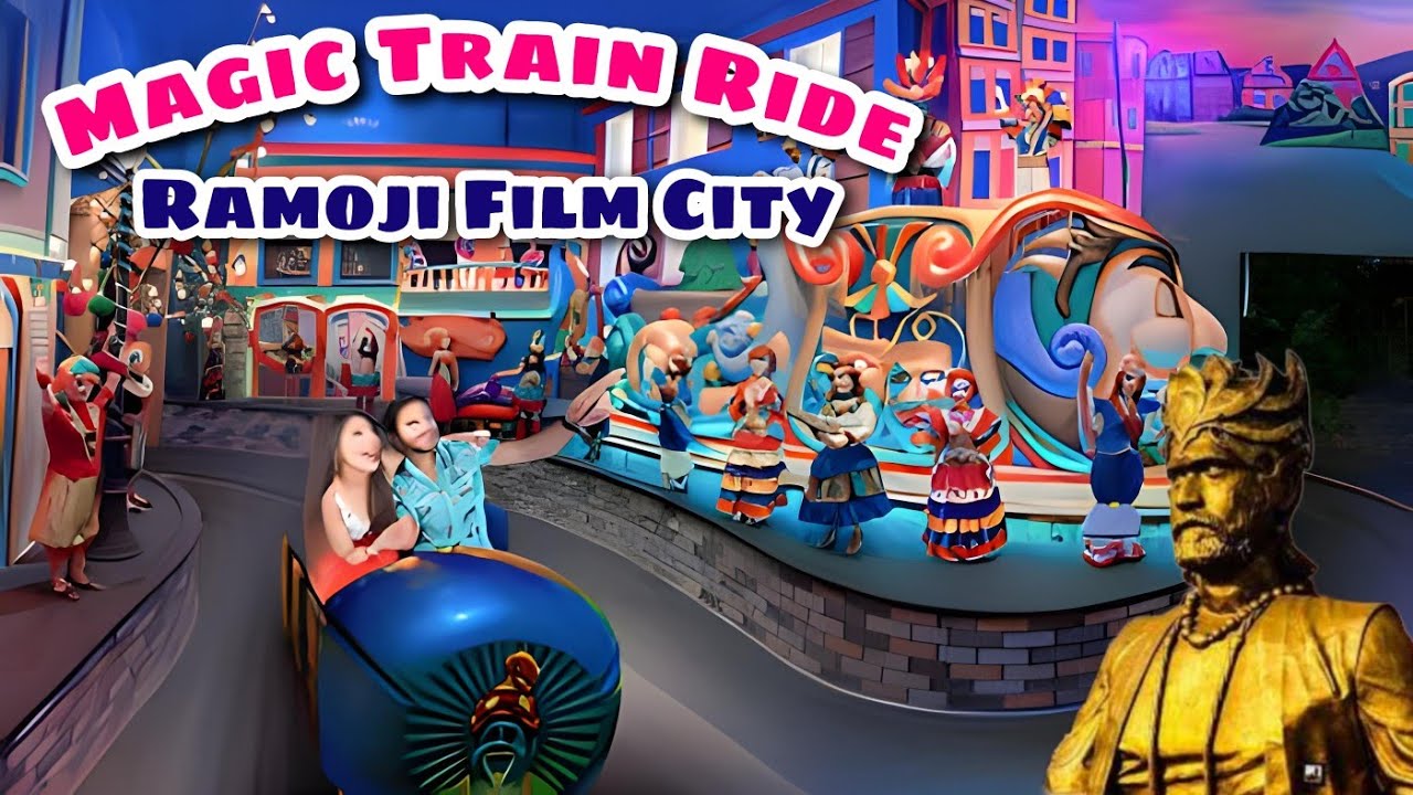 Magical Train Ride 🚂 Ramoji Film City Hyderabad