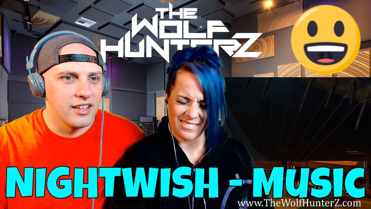 NIGHTWISH - Music (Official Lyric Video) THE WOLF HUNTERZ Reactions