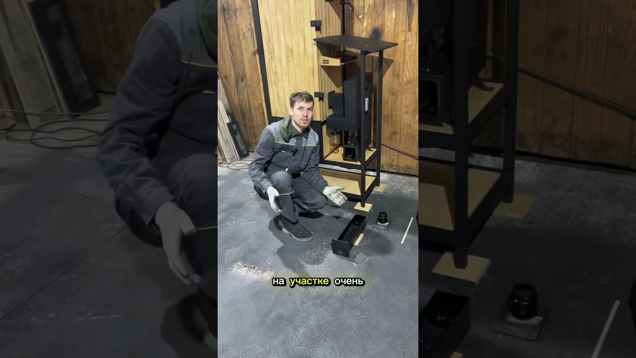 Коптильня холодного копчения с продуманным дымогенератором, горизонтального типа, тест #4